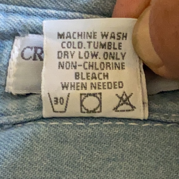 Women’s shirt white blue white floral patterns I’m back in front size large - Picture 10 of 11